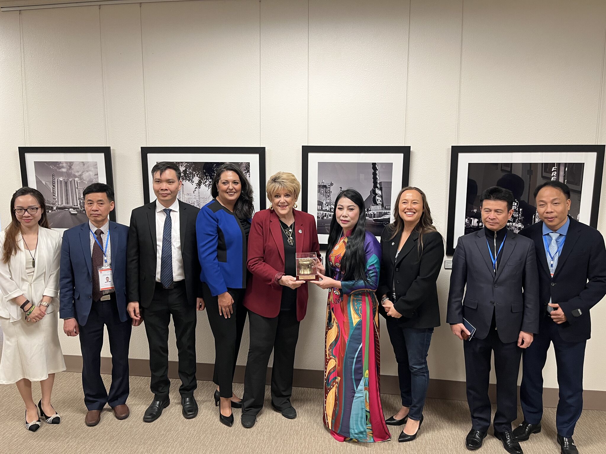 Las Vegas Mayor Carolyn Goodman Meets with Vietnam Province of Vinh Phuc and VCCI Leaders