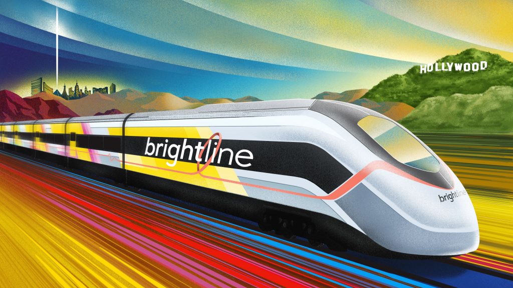 Brightline Trains West las vegas to california