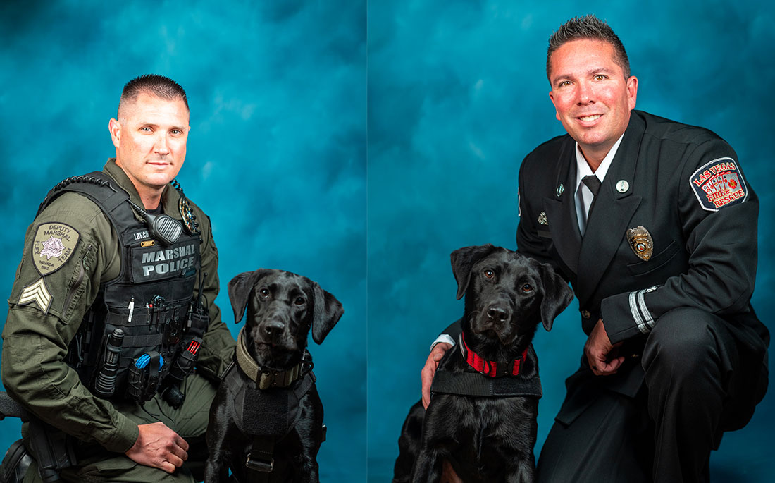 Willbur-and-Scarlet-Las-Vegas-Police-Dogs