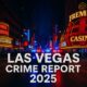 Las Vegas Crime Report 2025 ? Fremont Street with Police Lights
