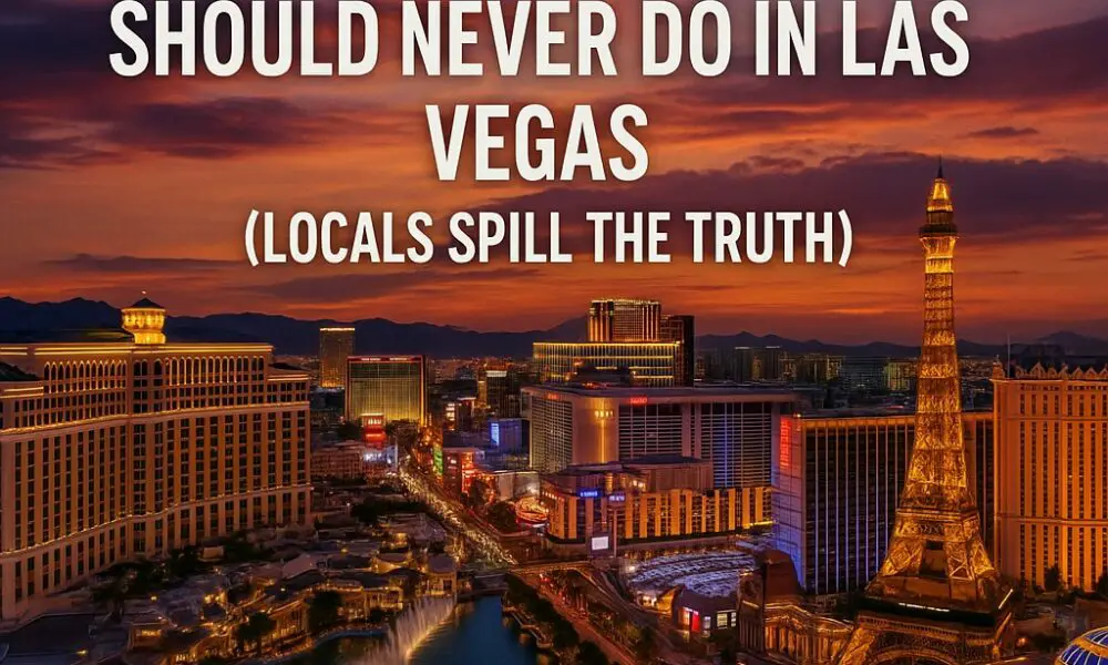 what not to do in las vegas