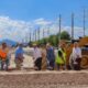 Clark County Public Works and Commissioner Tick Segerblom celebrate the start of the $13.9M Sloan Lane Improvements, extending Sloan Lane with a paved roadway and a bridge over the Las Vegas Wash to connect Ruby Creek Drive to Vegas Valley Drive. Project completion is expected Winter 2026. Clark County Sloan Lane Improvements Groundbreaking