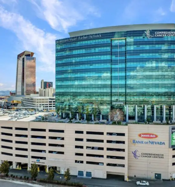 the upcoming Comprehensive Cancer Centers flagship facility at the Molasky Corporate Center in Downtown Las Vegas Medical District.